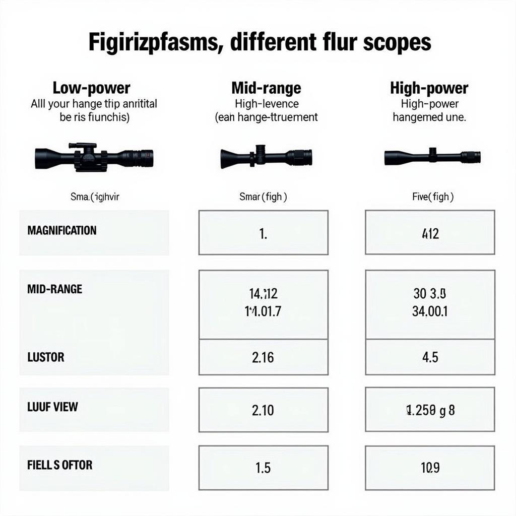 Flur Scope Comparison Chart