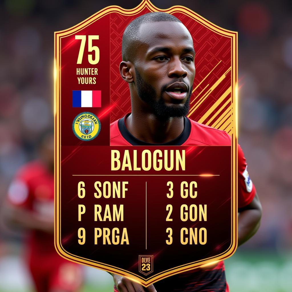 Folarin Balogun FIFA 23 Ultimate Team Card