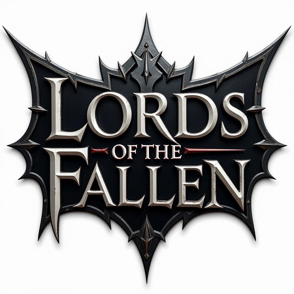 Font and Color Palette in the Lords of the Fallen Logo