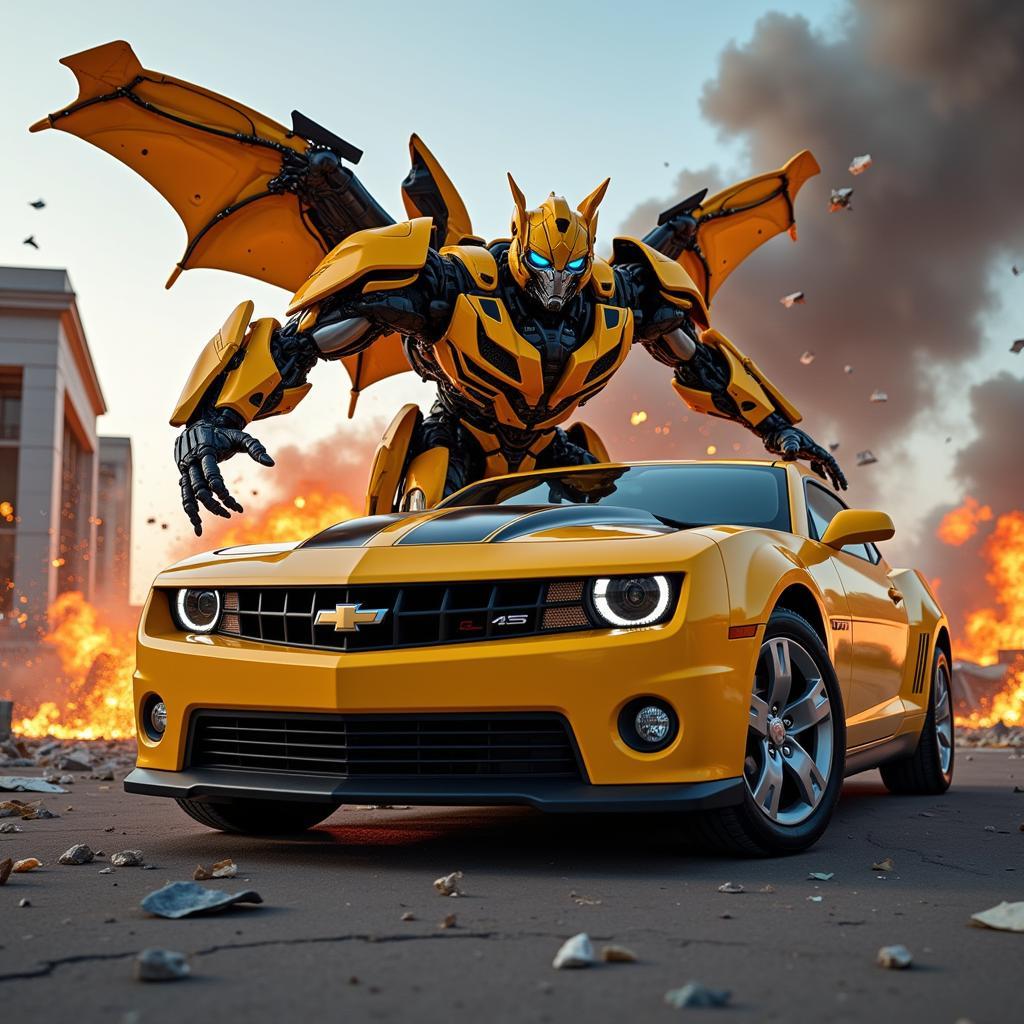 Ford Mustang in Transformers Movies