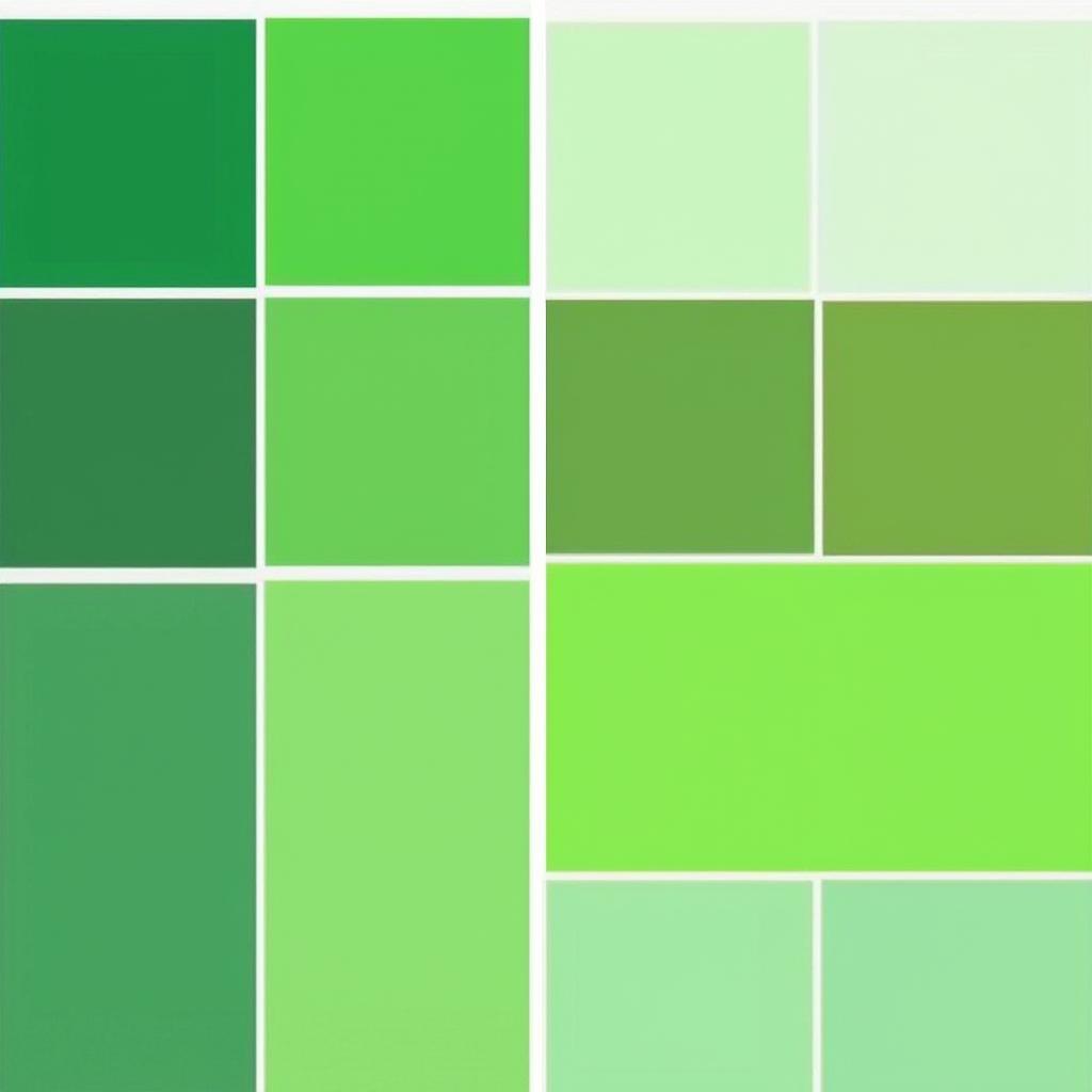 Forest Green Lighter Color Palette