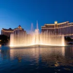 Fountains of Bellagio Show in Las Vegas