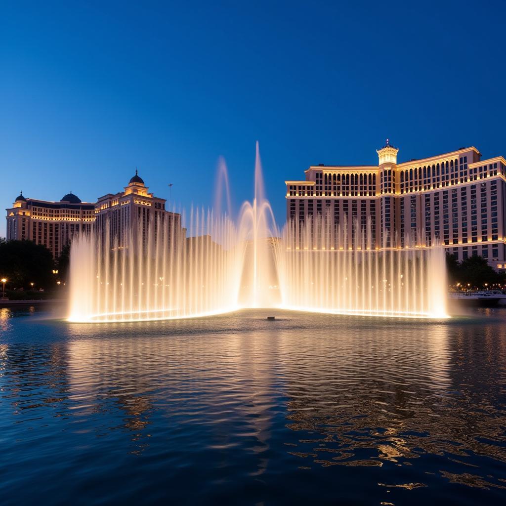 Fountains of Bellagio Show in Las Vegas