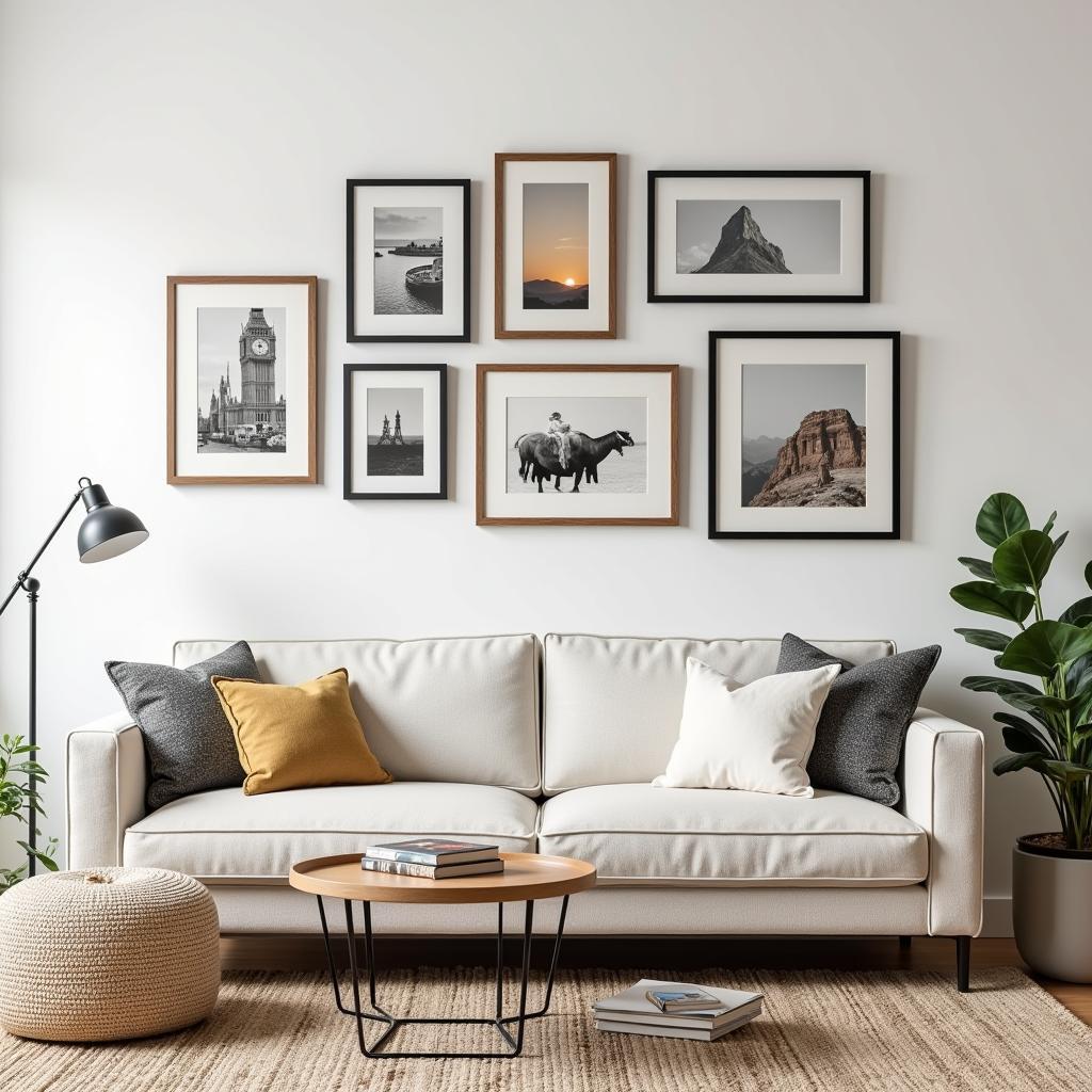 Framing and Arranging Photos for Walls