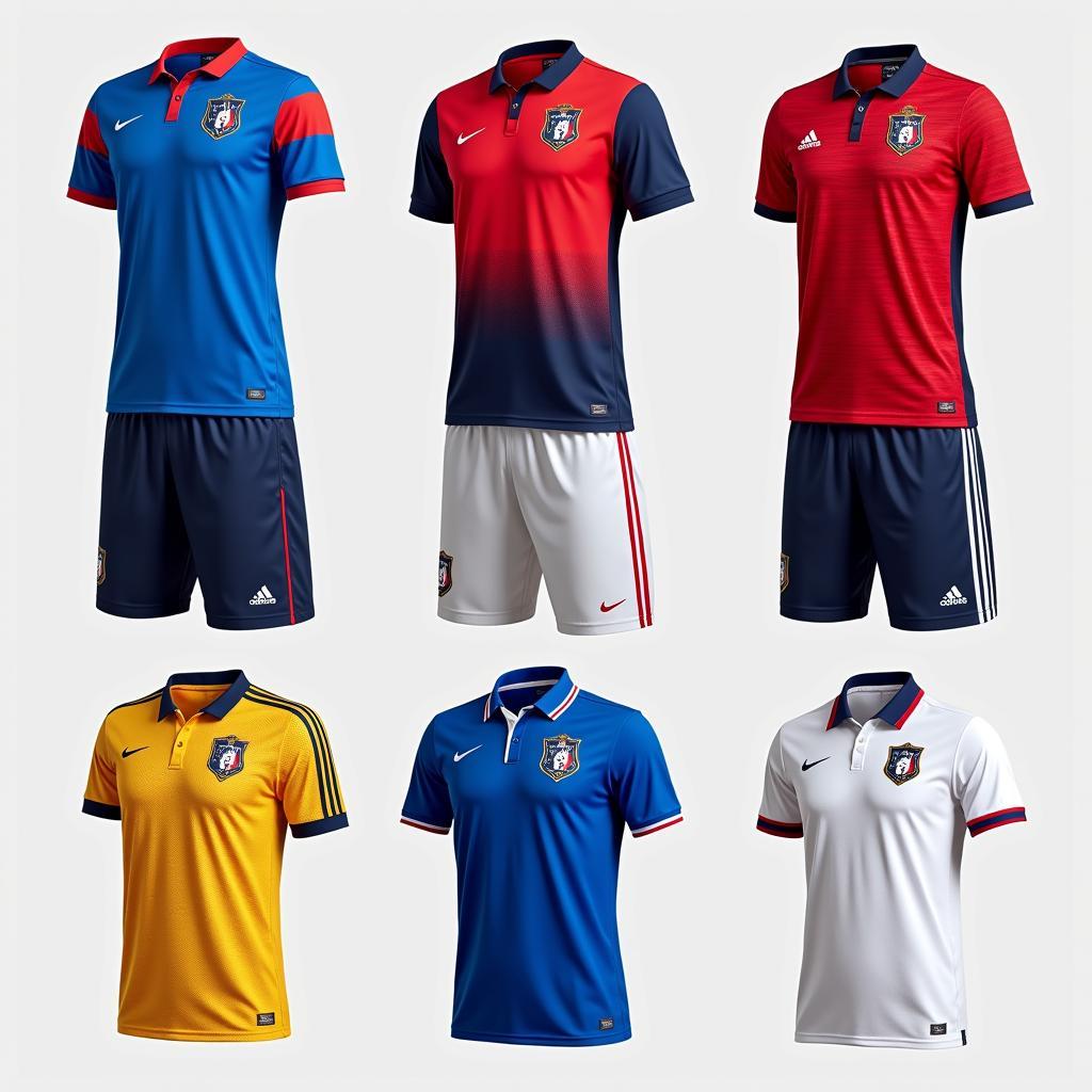 Authentic France Football Team Jerseys