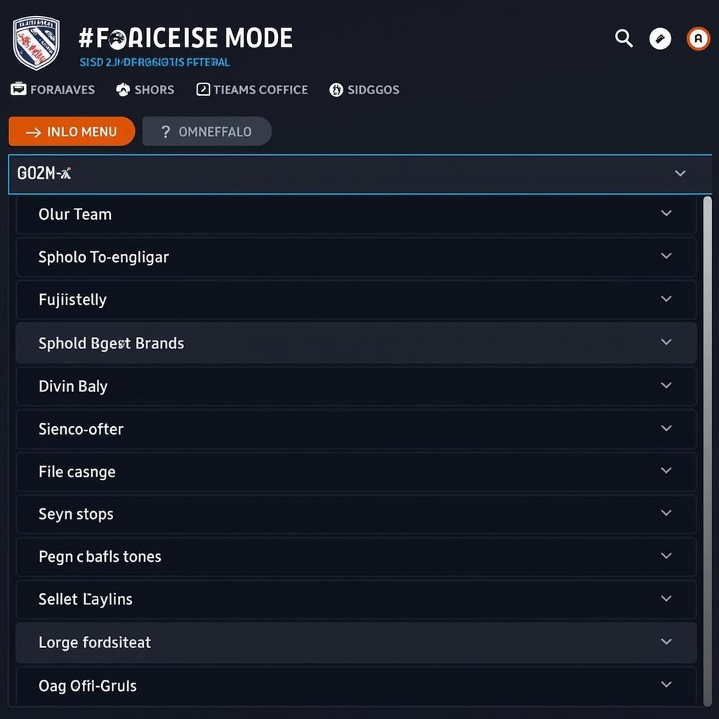 Navigating Franchise Mode