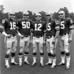 Legendary FSU players wearing the nil jersey