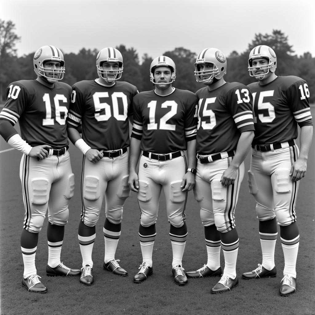 Legendary FSU players wearing the nil jersey