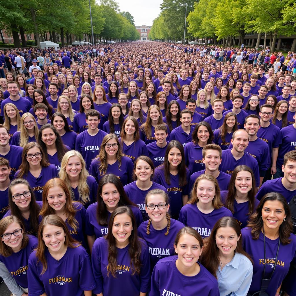 Students and Alumni Unite in Furman Apparel