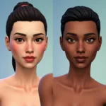 Sims 4 Gaia Skinblend Comparison