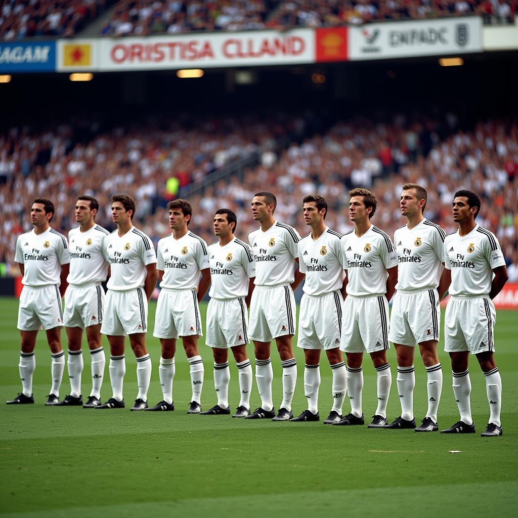 Real Madrid's Galacticos Line Up