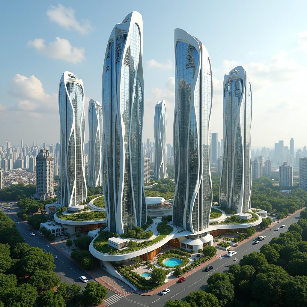 Modern Galaxie High Rise Architecture