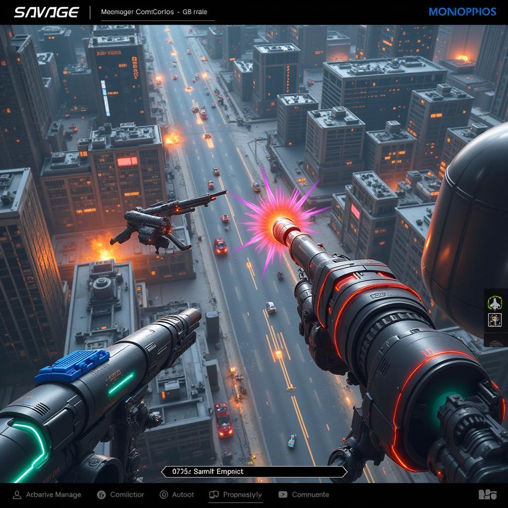 Gameplay Screenshot of Galaxy Concept Savage