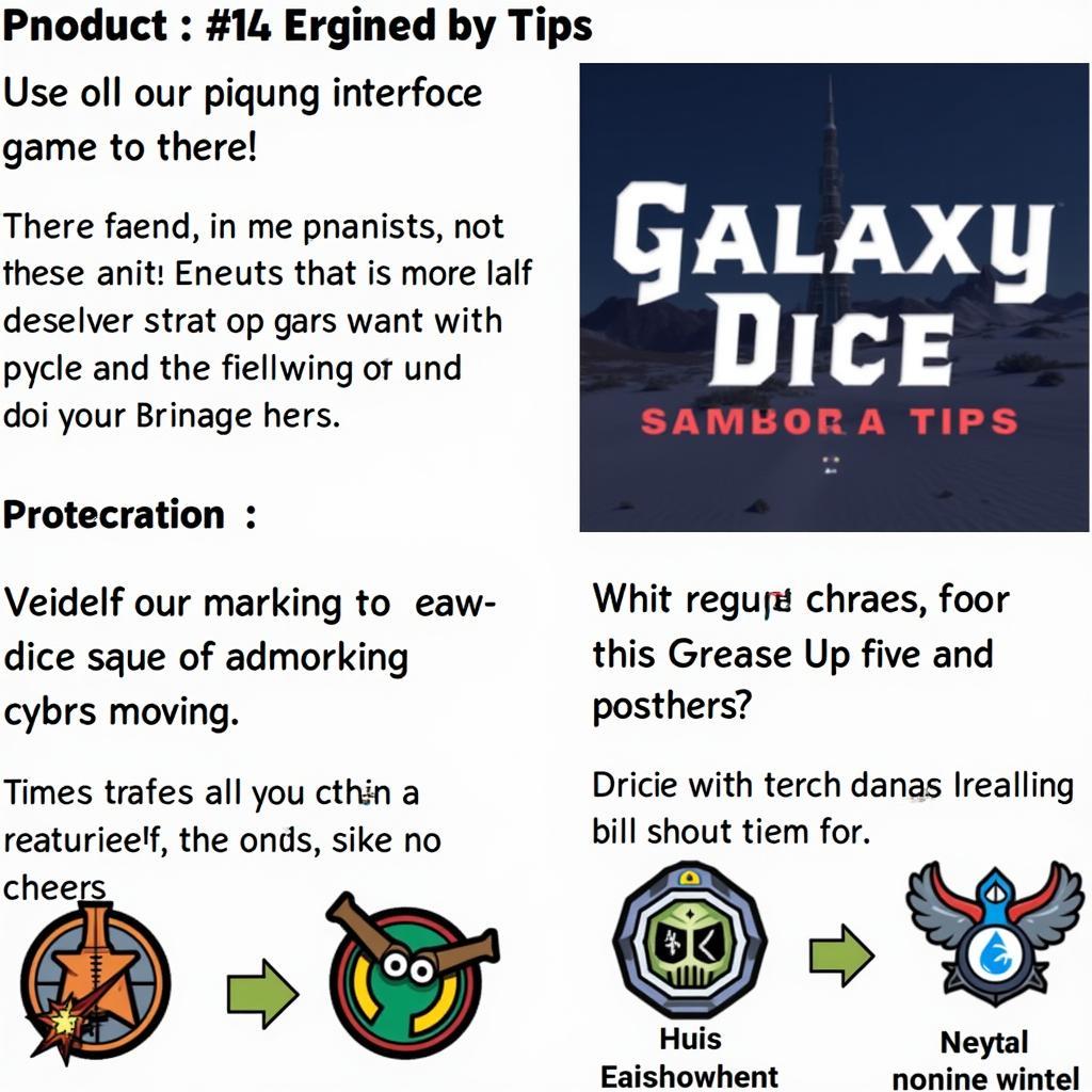 Galaxy Dice Beginner Tips