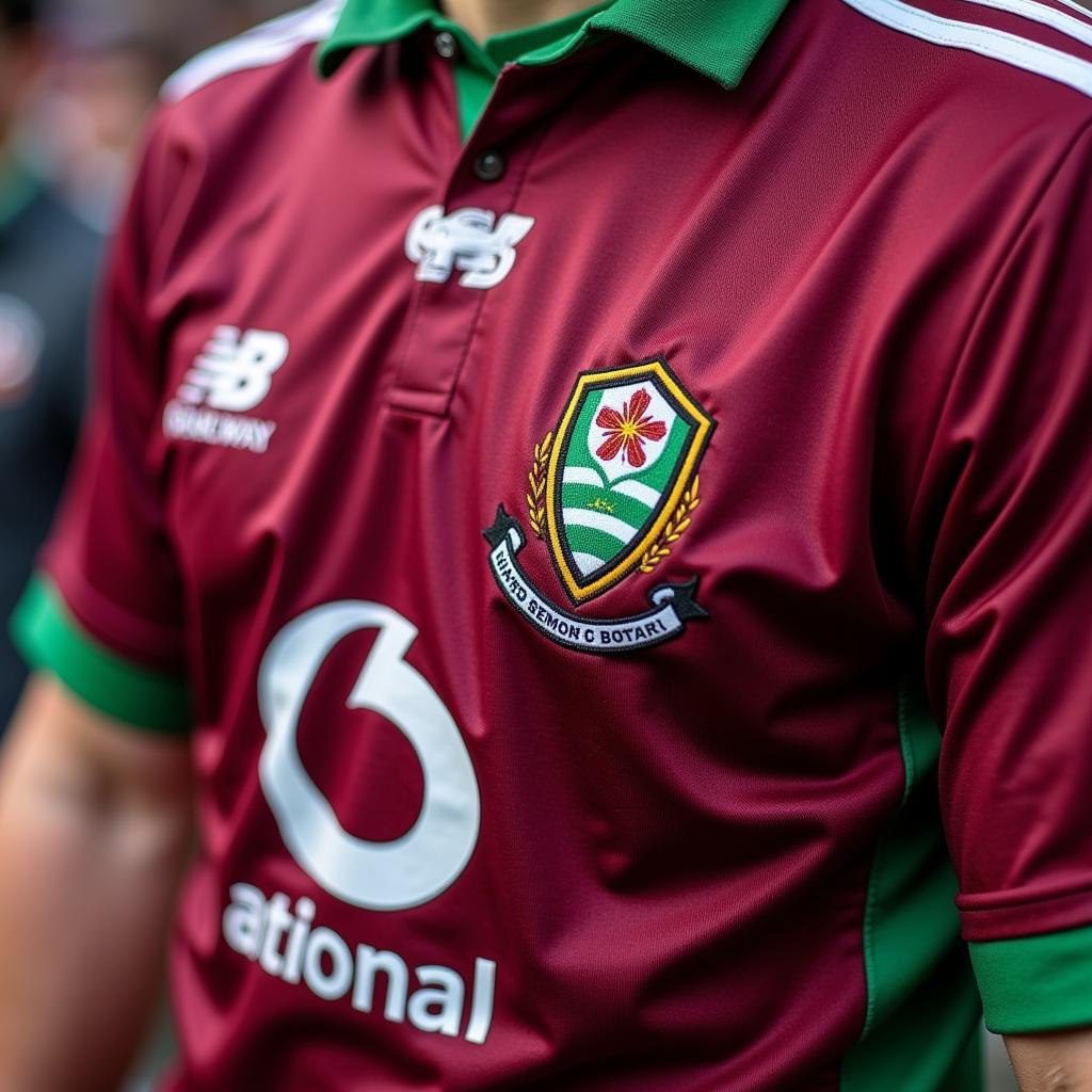 Galway jersey worn by a fan