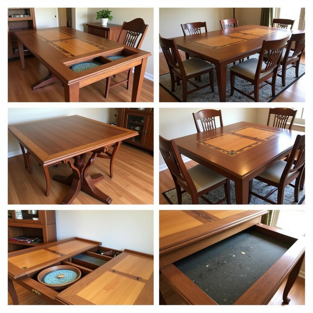 Variety of Game Dining Tables