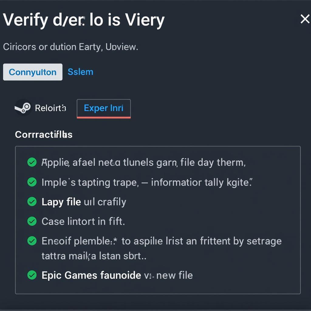 Verifying game file integrity