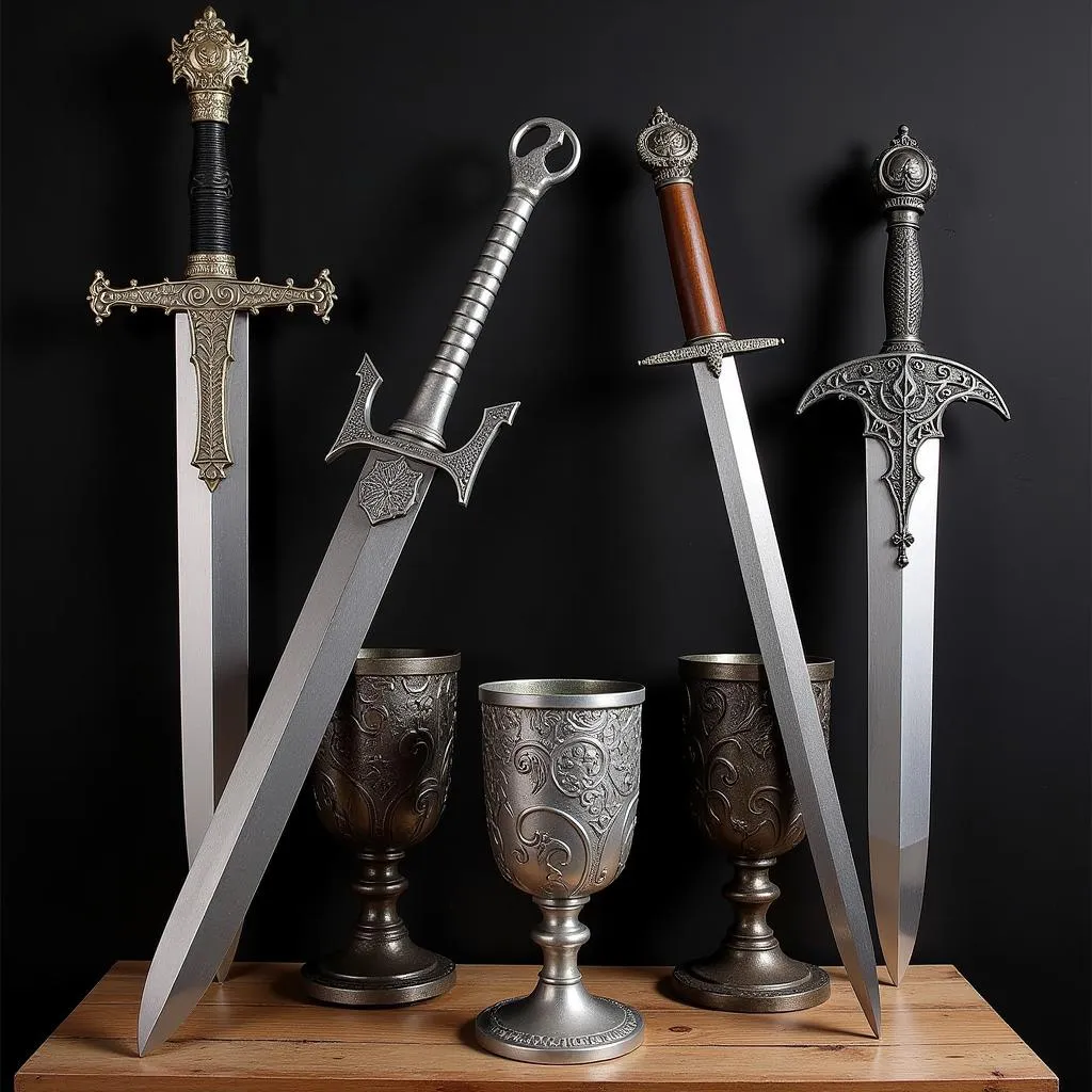 Game of Thrones Replicas: Swords and Goblets