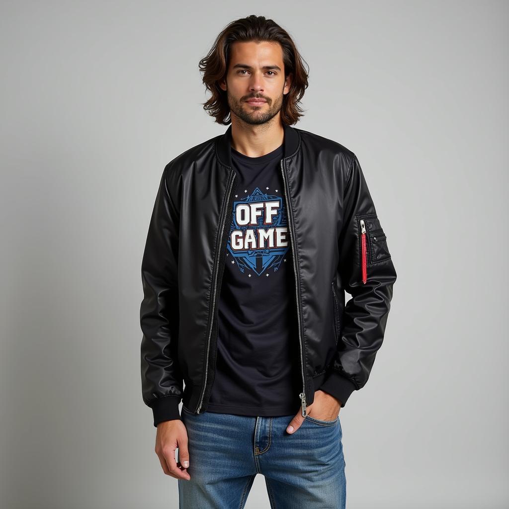 Gamer in Off Game Shirt