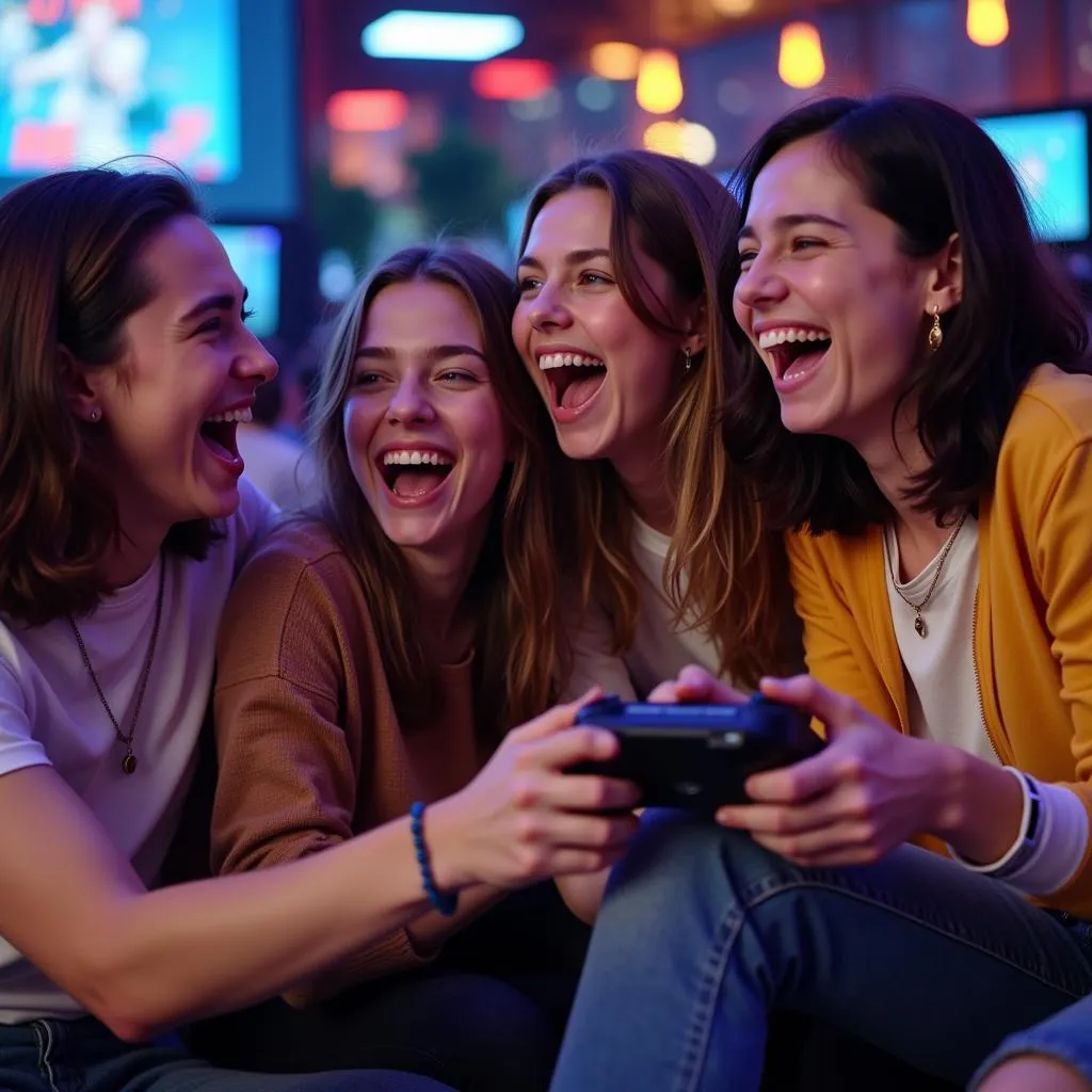 Friends Enjoying Free TH Games Together