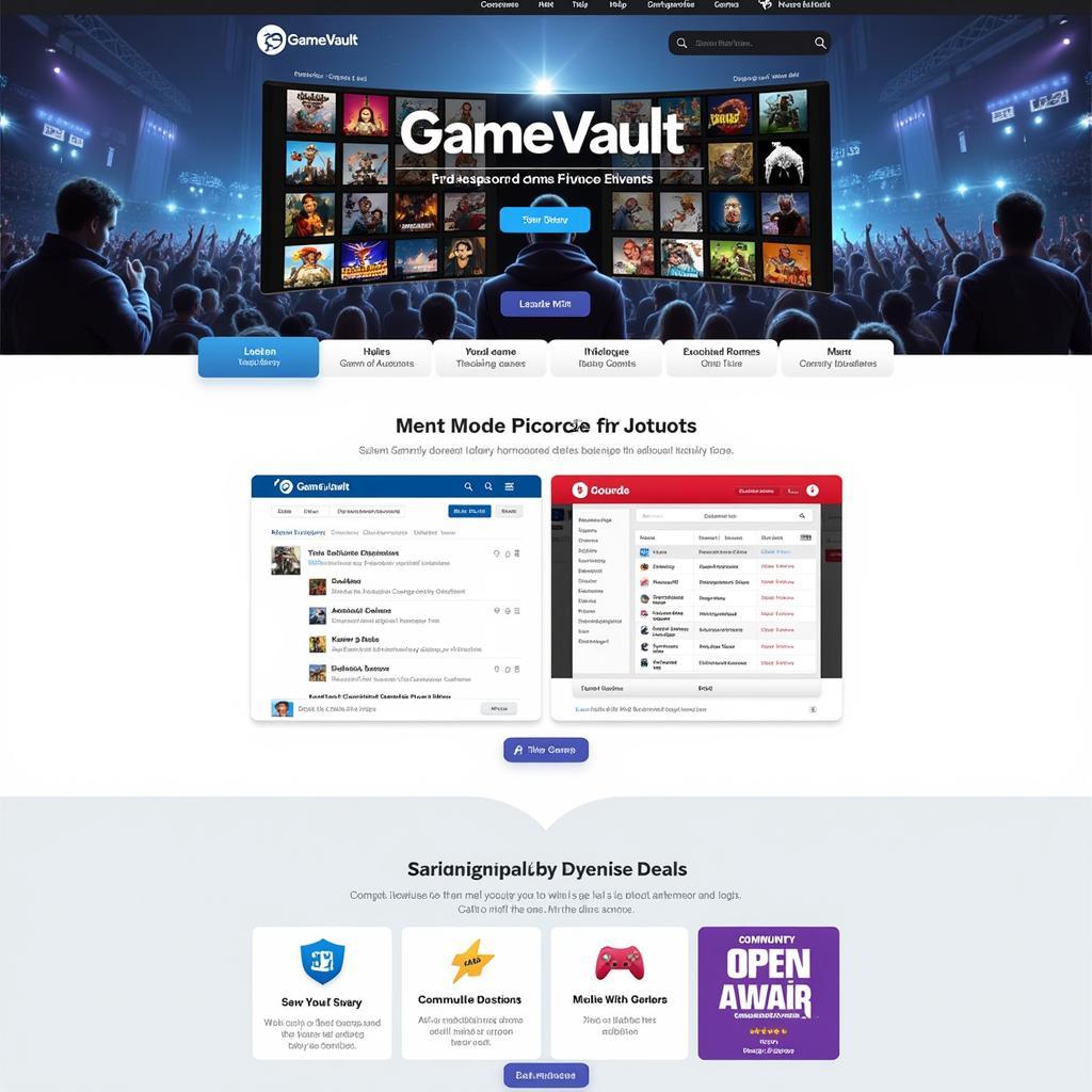 GameVault Web Interface