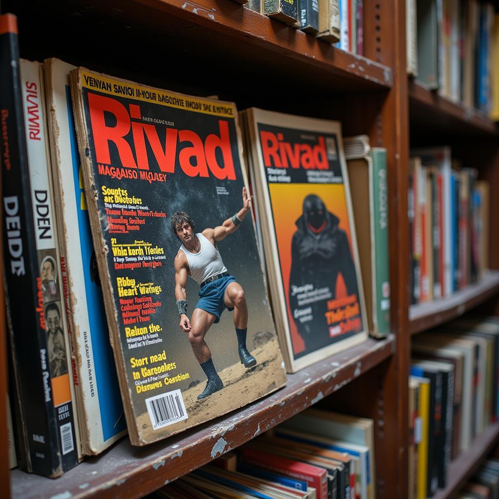 Gaming Magazine on Shelf