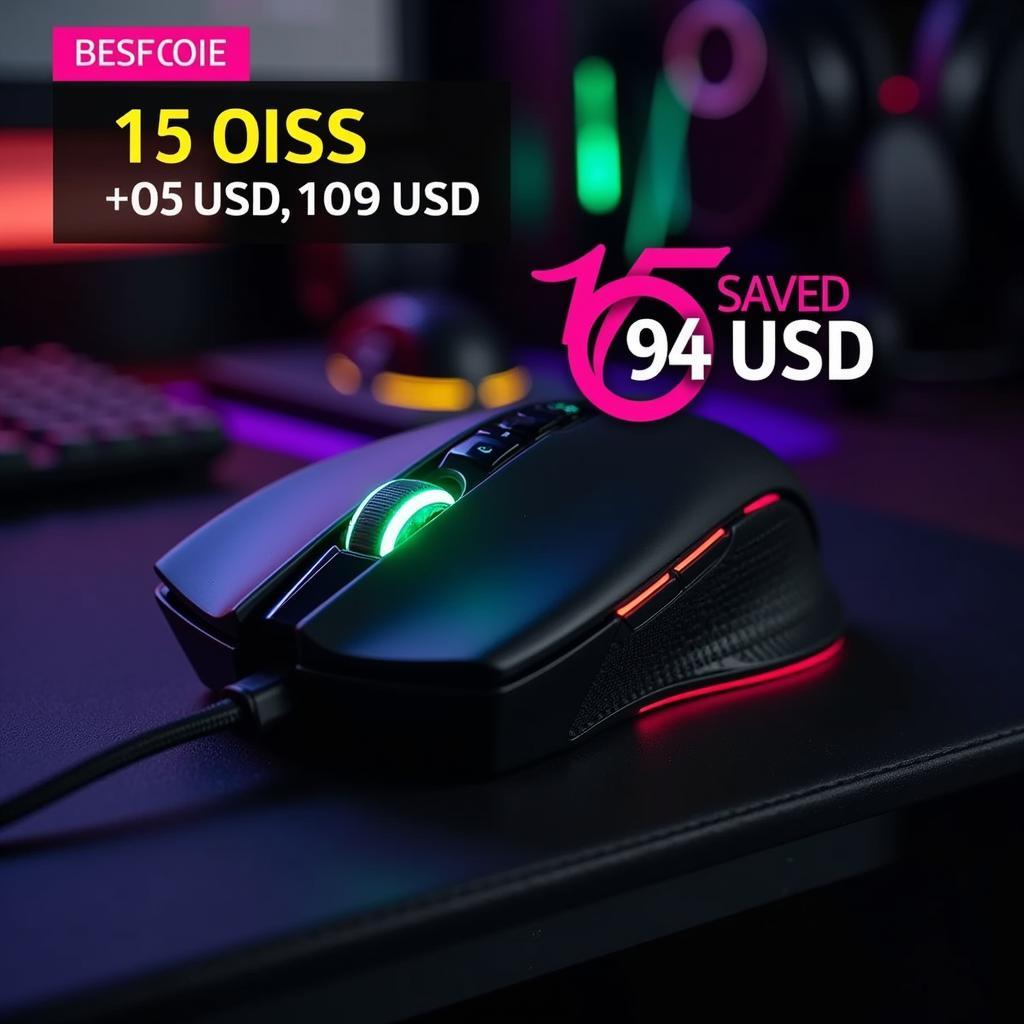 Gaming Mouse Discount: Get 15 Off of 109