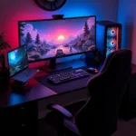 Gaming Setup with Peripherals