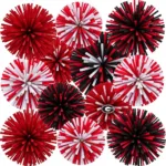 Georgia Bulldogs Pom Poms Variety