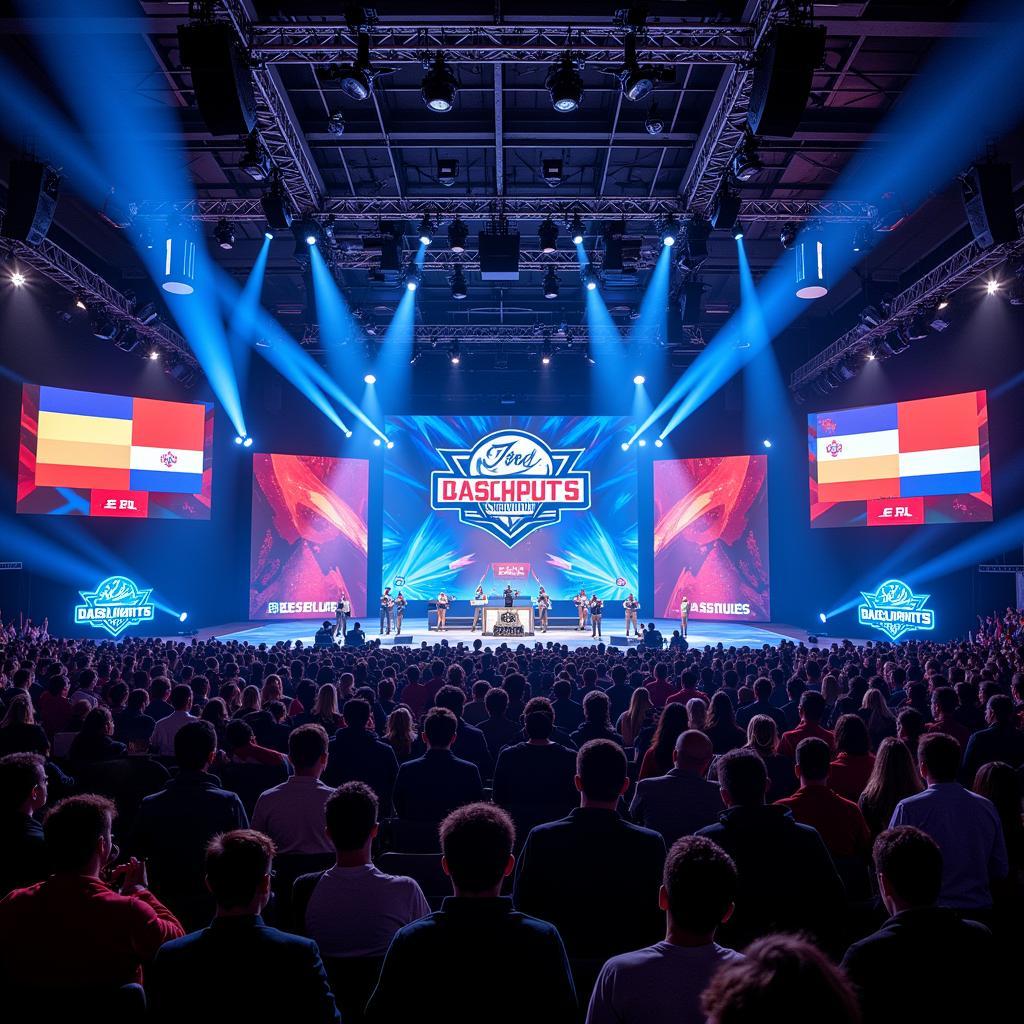 Global Esports Tournament in Progress