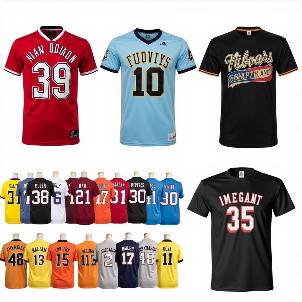 Go Sportsball Shirt Variety: Different Styles and Designs