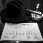 The Godfather themed word search puzzle