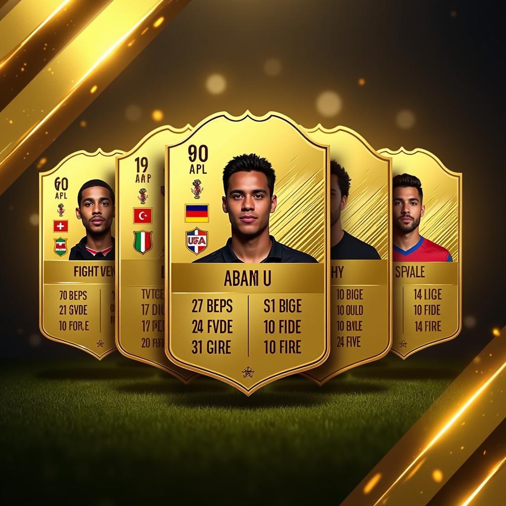 Gold FIFA Cards in FIFA Ultimate Team