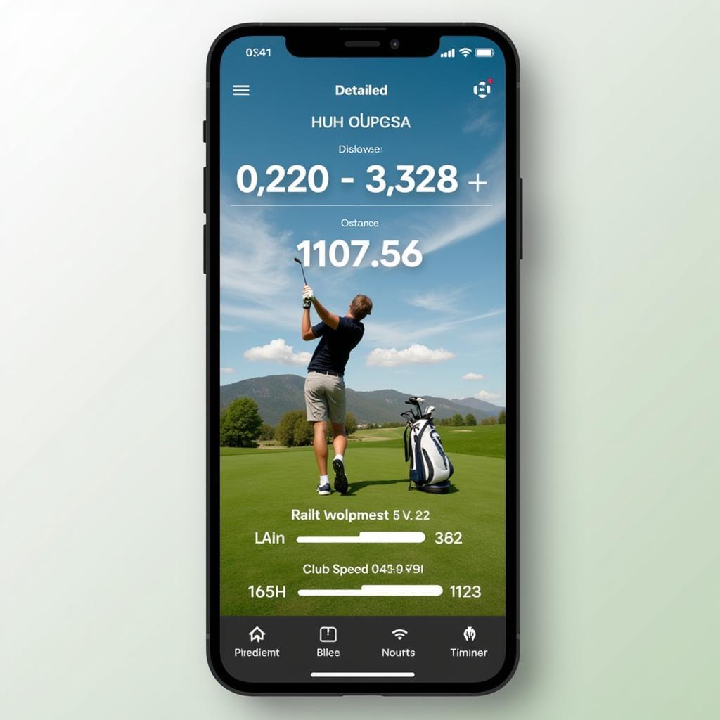 Golf Driving Range Game: Performance Tracking