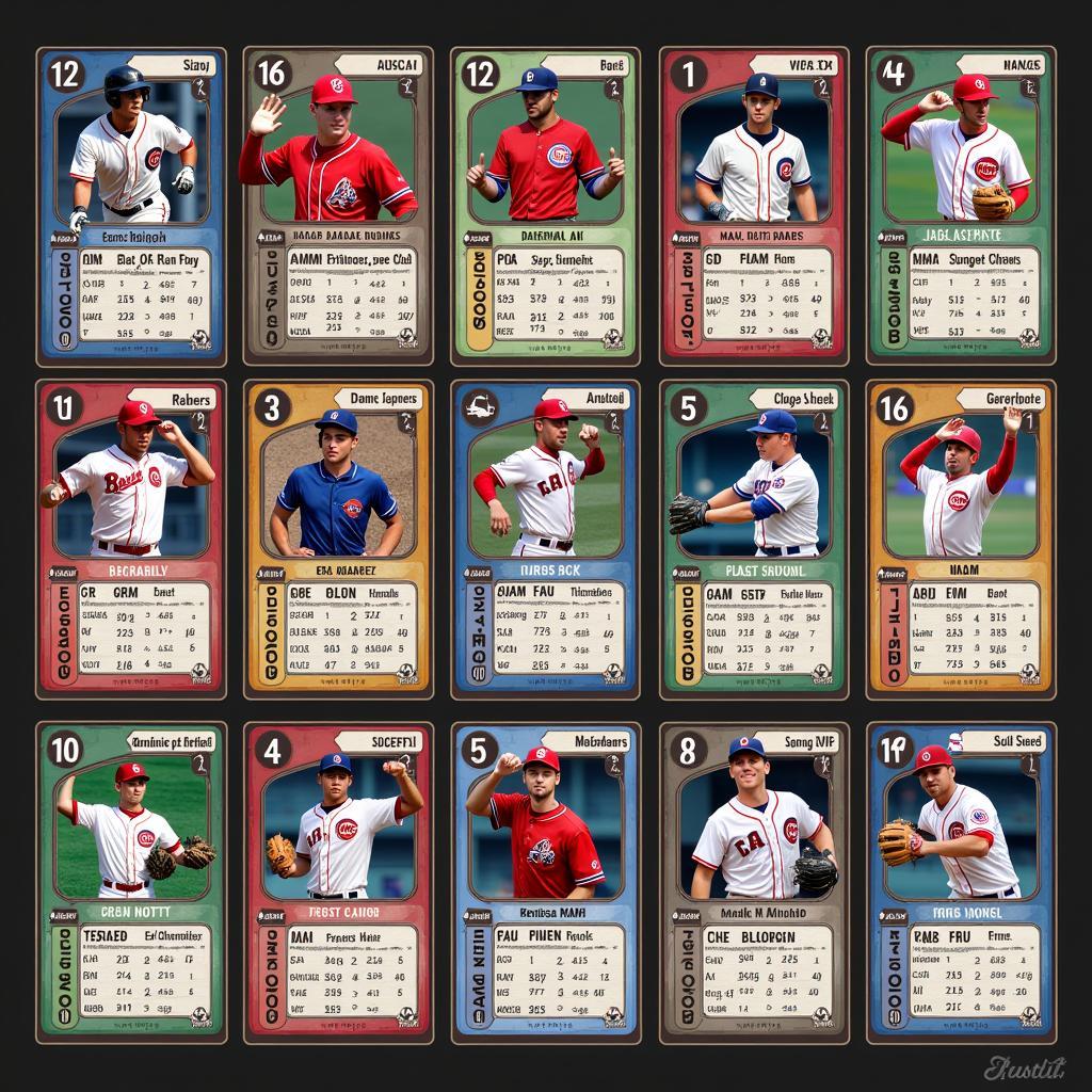 Grac Baseball Player Card Collection