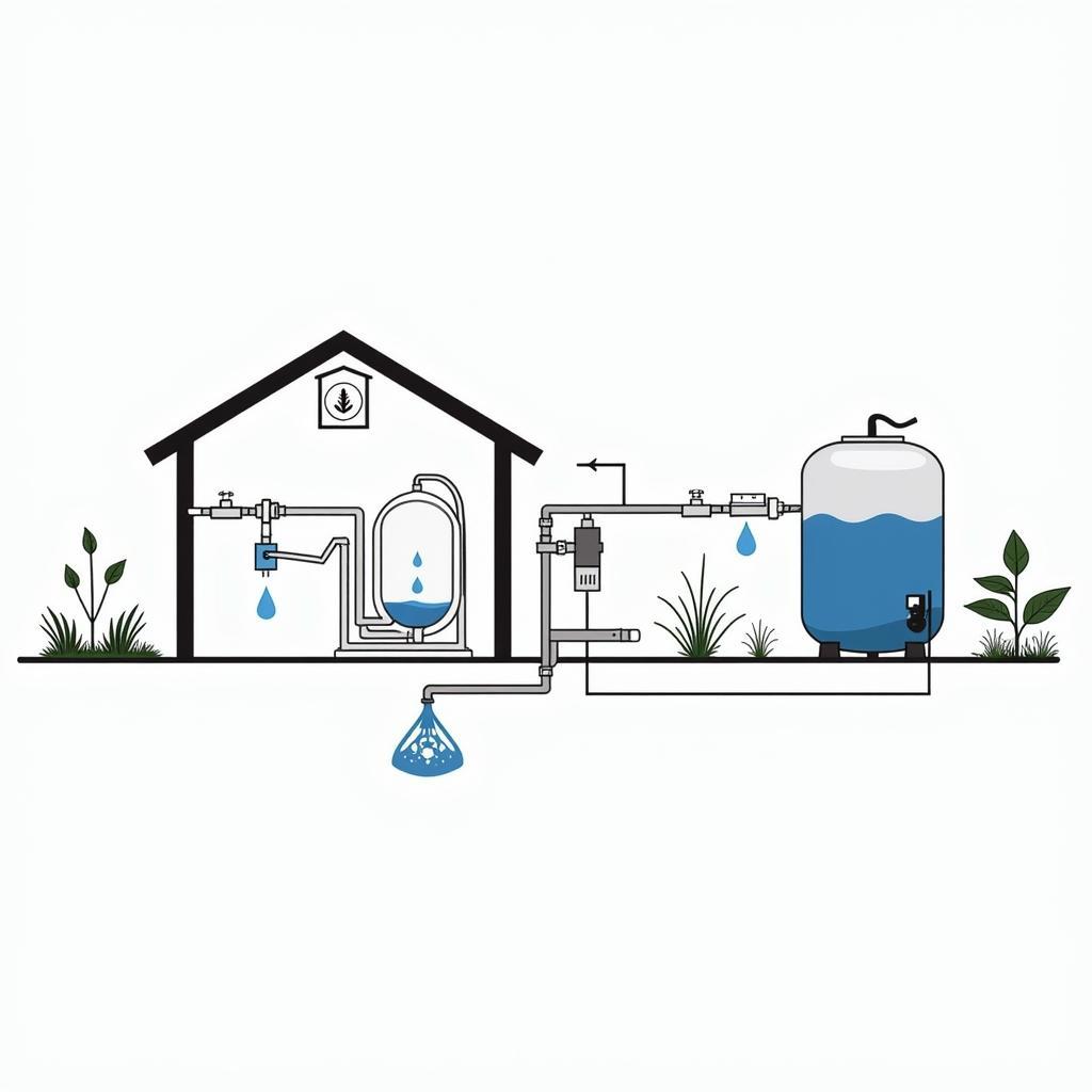 Diagram of a Greywater System