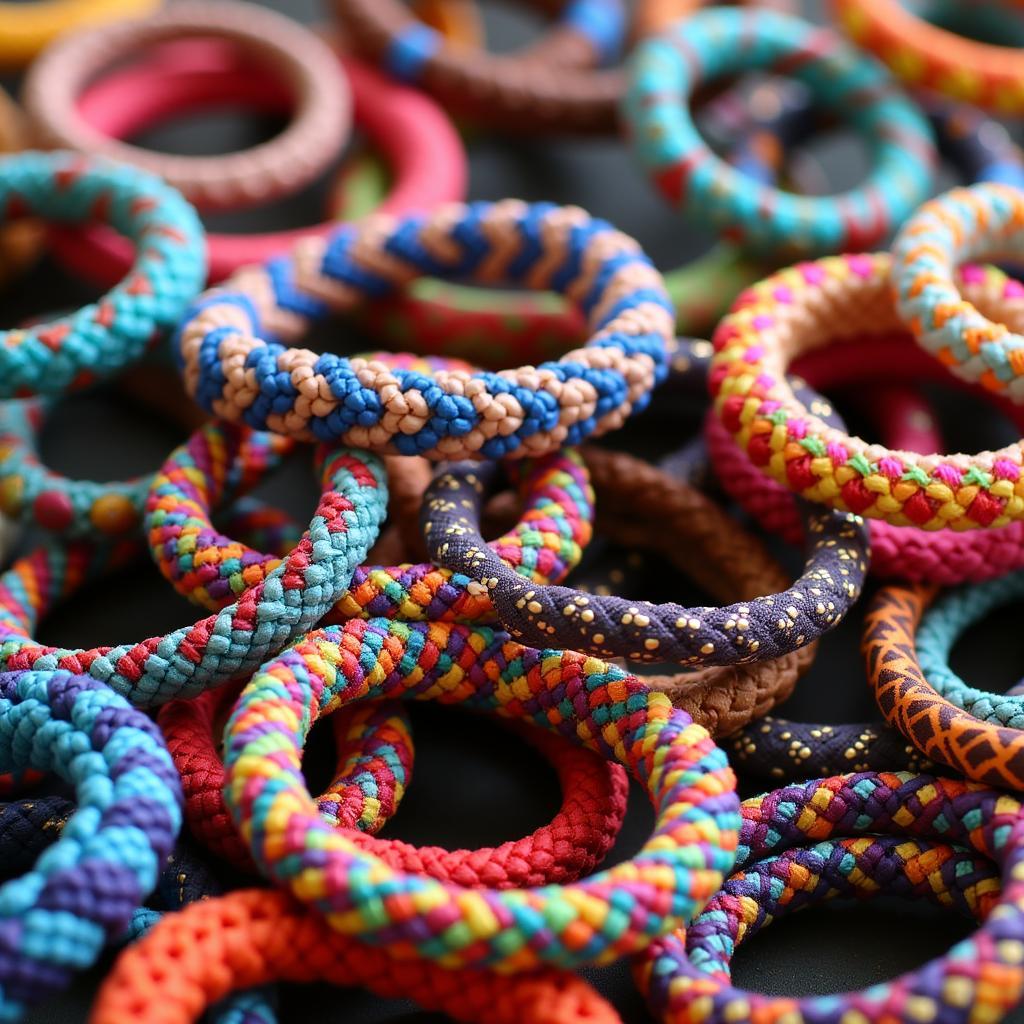 Colorful Group Friendship Bracelets