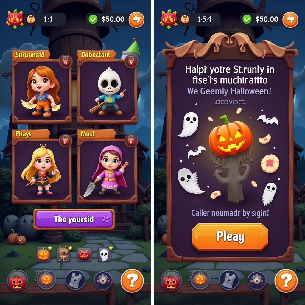 mobile game event halloween