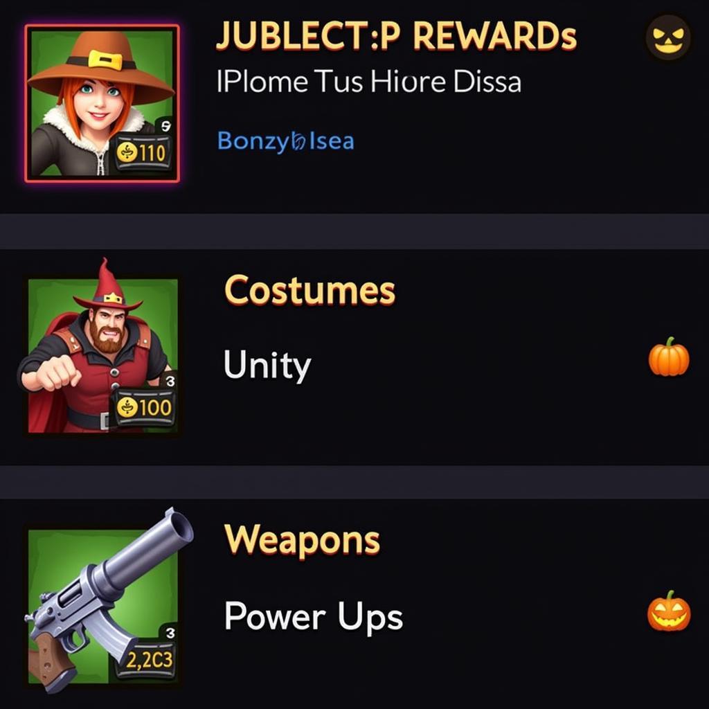 mobile game rewards halloween