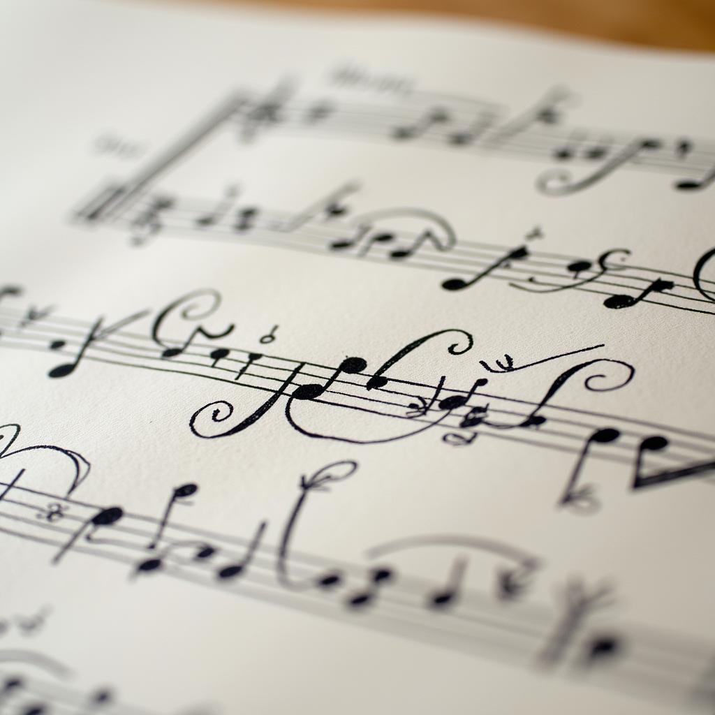 Handwritten Sheet Music