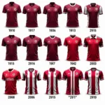 Hearts Jersey Historical Evolution