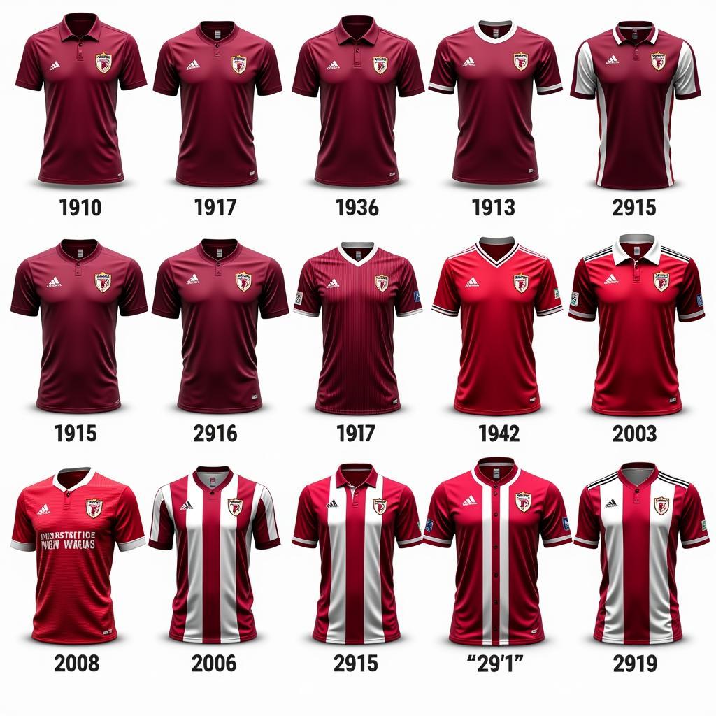 Hearts Jersey Historical Evolution