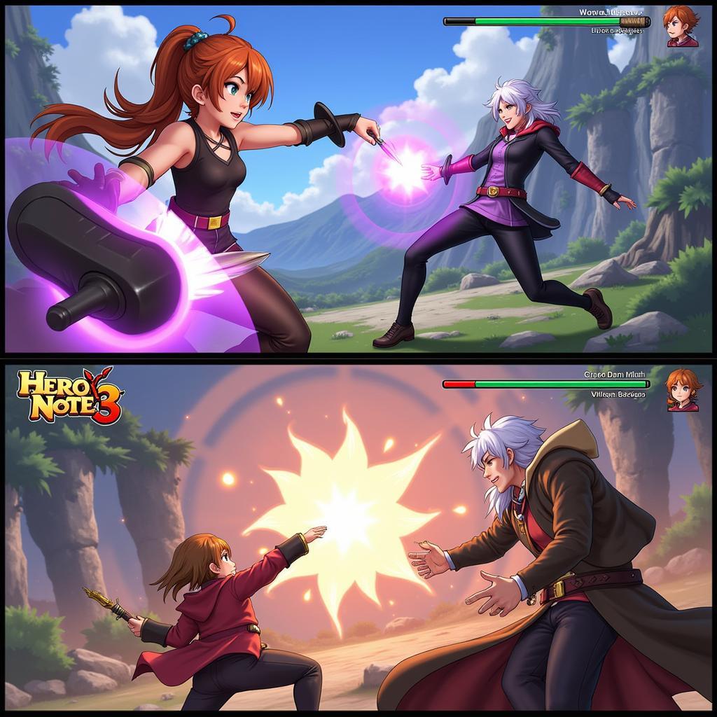 Hero Note 3 Gameplay Screenshot