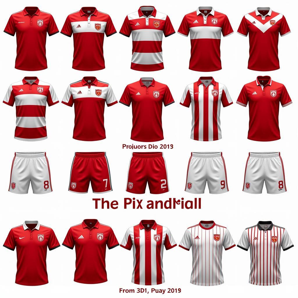 Historical Austria Football Kits