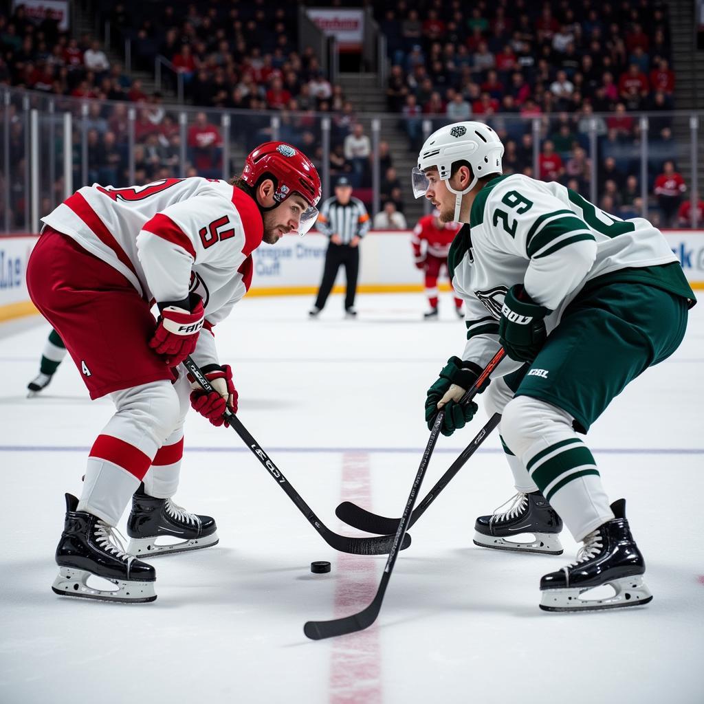 Face-Off in Ice Hockey