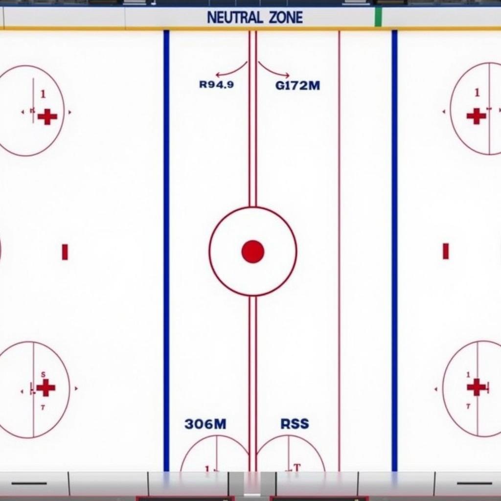 Diagram of a Hockey Grid