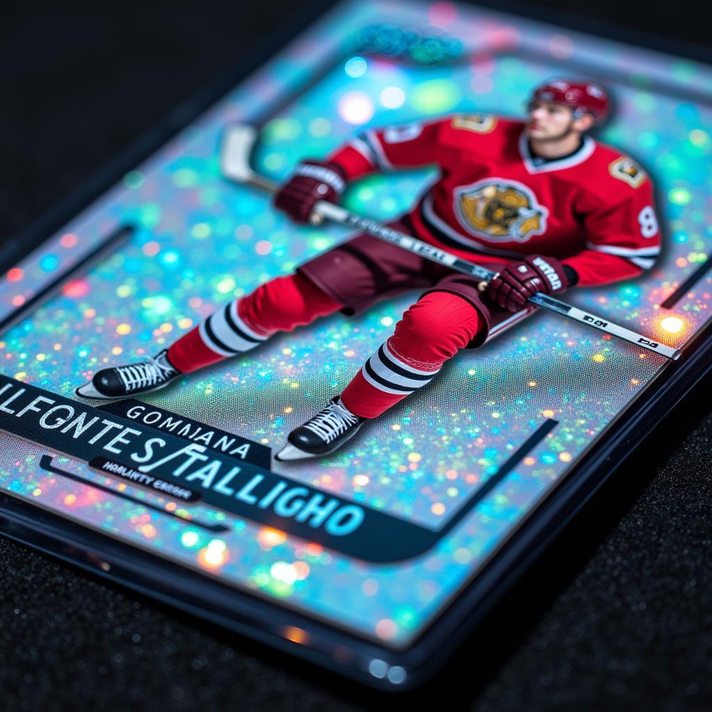 Hologram Hockey Card Technology