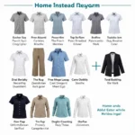 Home Instead Caregiver Uniform Options