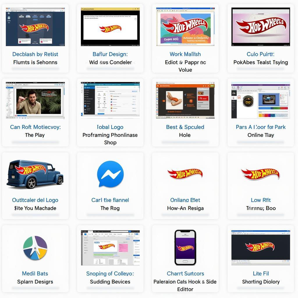 Digital Creation Tools for Hot Wheels Logo Customization