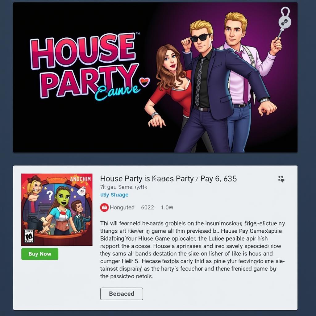 Purchasing House Party Game